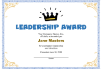Leadershipcertificatetemplate08Doceditablemsword Within Handwriting Certificate Template 10 Catchy Designs
