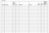Log Book Auditing Spreadsheet Regarding Prospect Tracking Inside Office Log Book Template