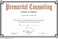 Marriage Counseling Certificate Template 7 Beautiful Within Printable Free Printable Best Husband Certificate 7 Designs