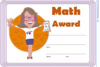 Math Award Certificate Template Free 10 Best Ideas Within Quality Math Achievement Certificate Templates