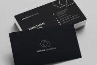 Minimalist Business Card Throughout Business Cards For Teachers Templates Free