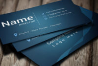 Modern Business Card Templategfxdude Codester Intended For Free Editable Printable Business Card Templates