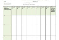 Monthly Employee Schedule Template Excel In Monthly Meeting Schedule Template