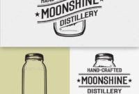 Moonshine Distillery Logodesignpoint Graphicriver With Distillery Business Plan Template