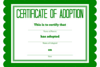 More Stuffed Animal Adoption Certificates Inside Awesome Rabbit Adoption Certificate Template 6 Ideas Free