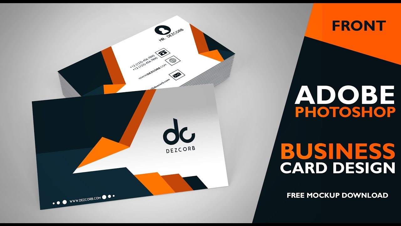 Moshims Bisnes Kad Professional Throughout Photoshop Cs6 Business Card Template