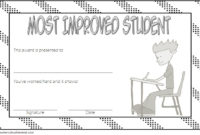 Most Improved Student Certificate 10 Template Designs Free In Student Council Certificate Template Free