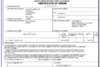 Nafta Certificate Of Origin Us Form Pertaining To Best Nafta Certificate Template