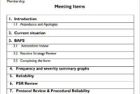 Non Profit Board Meeting Minutes Template Shatterlion Inside Printable Non Profit Board Meeting Agenda Template