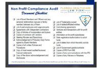 Non Profit Compliance Audit Checklist Florida Healthcare Law In Non Medical Home Care Business Plan Template