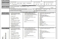 Official Birth Certificate Template Database With Regard To Official Birth Certificate Template