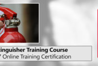 Osha Online Fire Extinguisher Certification Training Pertaining To Fire Extinguisher Training Certificate