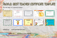 Paddle Certificate Throughout Best Teacher Certificate Templates Free
