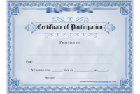 Participation Certificate Template Download Printable Pdf Intended For Certificate Of Participation Template Pdf