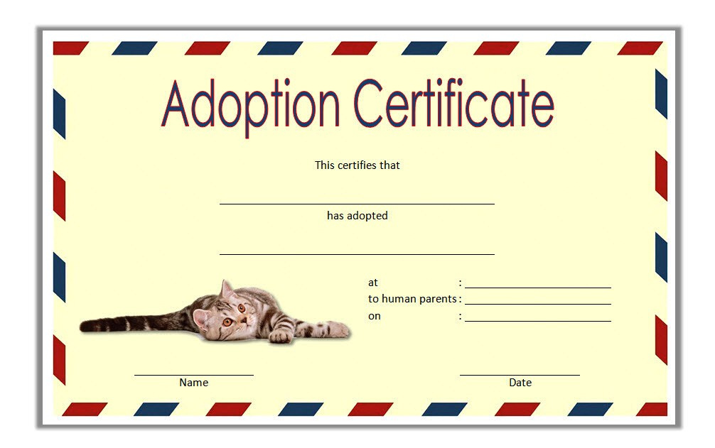 Pet Adoption Certificate Template 10 Best Ideas Inside Best Dog Training Certificate Template Free 10 Best