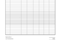 Petty Cash Log Template Printable Pdf Download Intended For Money Log Template