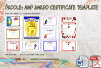 Player Of The Day Certificate Template 6 Cool Designs Free Pertaining To Mvp Certificate Template