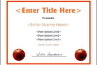 Printable Basketball Certificate Template Sample Throughout Awesome Basketball Certificate Templates