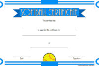 Printable Softball Certificate Templates 10 Best Designs With Amazing Most Likely To Certificate Template 9 Ideas