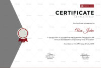 Prize Excellence Certificate Design Template In Psd Word Throughout Quality Certificate Of Excellence Template Word