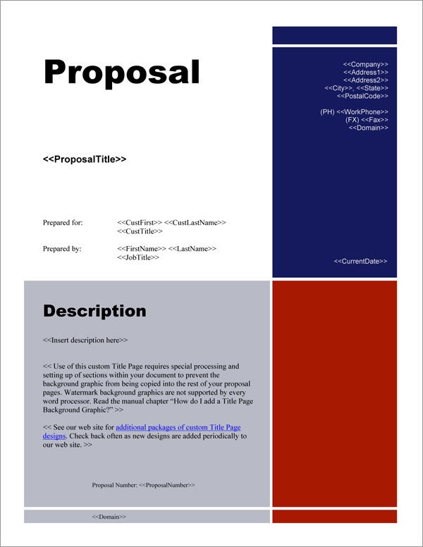Proposal Pack For Government Grants Software And Samples With Business Plan Title Page Template