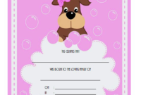 Puppy Birth Certificate Free Printable 8 Distinctive Ideas For Free Dog Adoption Certificate Editable Templates