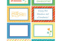 Random Acts Of Kindness Cards Templates Professional Throughout Kindness Certificate Template Free