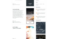 Reform Ultimate One Page Business Psd Template Regarding One Page Business Website Template