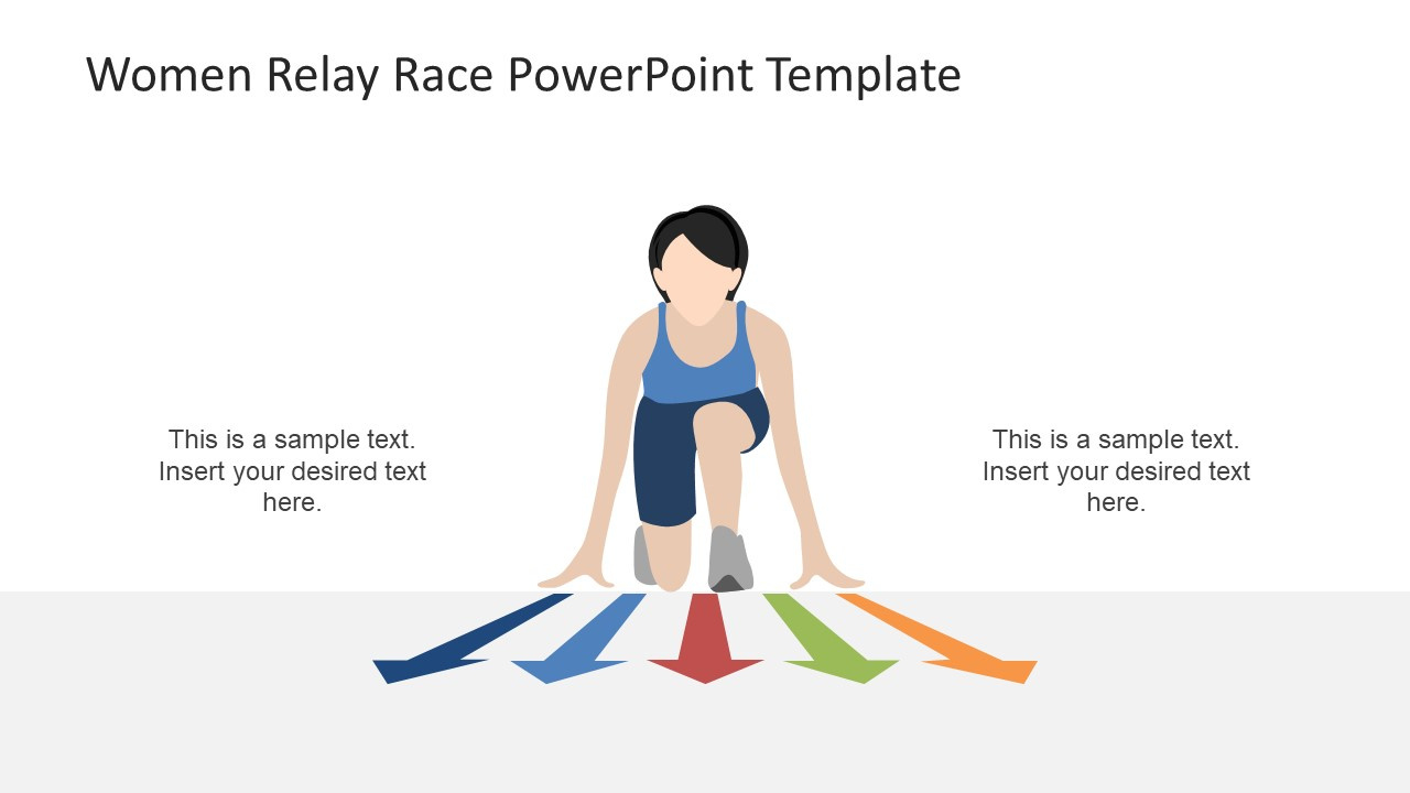 Relay Race Start Off Powerpoint Slidemodel Regarding Sports Bar Business Plan Template Free