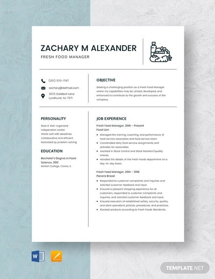 Restaurant Manager Resume Template 10 Free Word Pdf In Restaurant Managers Log Template