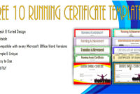 Running Certificate Template Carlynstudio Throughout Finisher Certificate Templates
