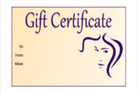 Salon Gift Certificate Template 9 Free Pdf Psd Ai Regarding Printable Nail Salon Gift Certificate Template
