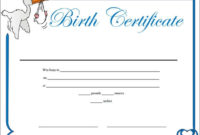 Sample Birth Certificate 11 Free Documents In Word Pdf Inside Birth Certificate Template For Microsoft Word