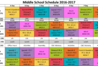 Schedule Driverlayer Search Engine Inside Free Middle School Agenda Template