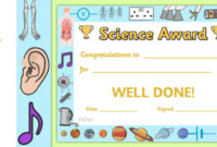 Science Award Certificate Science Award Certificate Science With Regard To Quality 10 Science Fair Winner Certificate Template Ideas