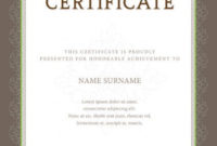 Scroll Certificate Diploma Of Completion Template Pertaining To Scroll Certificate Templates