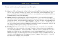 Slide Template Consulting Case Interview Mckinsey 7S Within Mckinsey Business Case Template