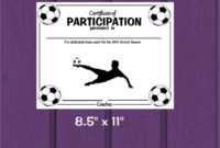 Soccer Certificate Template 7 Download Free Documents Regarding Soccer Certificate Template Free