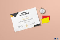 Soccer Excellence Certificate Design Template In Psd Word With Regard To Soccer Certificate Templates For Word