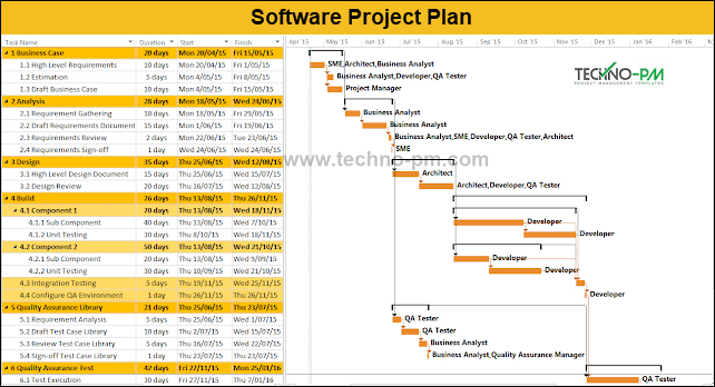 Software Project Plan Example Template Download Project In High Level Business Plan Template