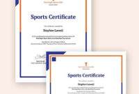 Sports Certificate Template 25 Word Psd Ai Indesign In Sports Award Certificate Template Word