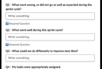 Sprint Retrospective Pertaining To Sprint Retrospective Meeting Template