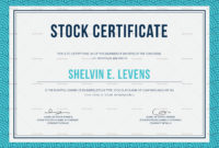 Stock Certificate Design Template In Psd Word Publisher Regarding Share Certificate Template Companies House