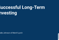 Successful Longterm Investing Brodie Johnson Merrill Throughout Merrill Lynch Business Plan Template