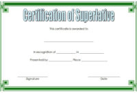 Superlative Certificate Templates Free 10 Great Designs With Regard To Kindness Certificate Template 7 New Ideas Free