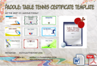 Superlative Certificate Templates Free 10 Respected Awards Intended For Best Tennis Tournament Certificate Templates