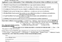 Texas Birth Certificate Template Fill Online Printable With Free Fillable Birth Certificate Template