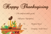 Thanksgiving Gift Certificate Template Basket 5614 Gct Regarding Best Thanksgiving Gift Certificate Template Free