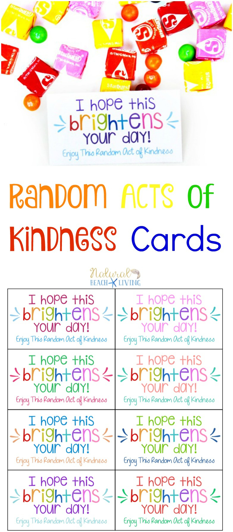 The Best Random Acts Of Kindness Printable Cards Free In For Awesome Kindness Certificate Template Free