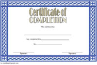 Training Course Certificate Templates 10 Best Choices In Training Course Certificate Templates